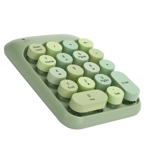Numeric 2,4G 18 teclas teclado numérico mecánico inalámbrico Notebook Accesorio De Computadora De Escritorio