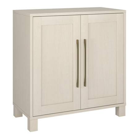 Evelyn&Zoe Adjustable Shelves MDF Alder White 43.4 lb