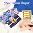 thumbnail image 2 of Ktinnead 3D Pop Up Flower Greeting Cards Hydrangea Bouquet Mother Day Card Gifts, Happy Mother's Day, Birthday, Valentine's Day, Anniversary Card for Wife Girlfriend, Lover, 2 of 8