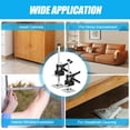 thumbnail image 2 of 12-inch force-saving arm jack 2-pack multi-function height adjustment lift device furniture lift jack for installing windows, doors, cabinets and wall tiles, 2 of 7