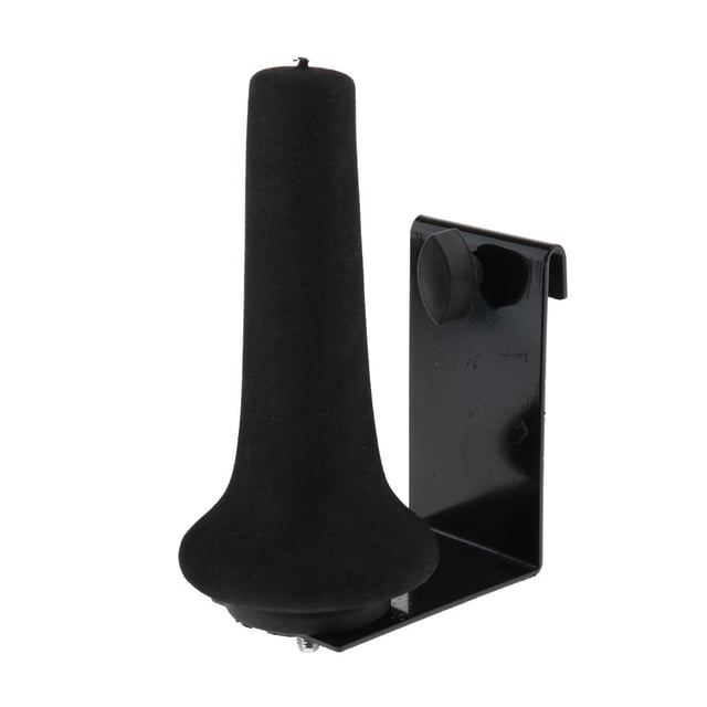 Soporte de Pared para Saxofón para Tienda de Música, Escolar, Almacenamiento / Exhibición de Saxofón - Negro de pared Baoblaze Soporte de pared para saxofón soprano