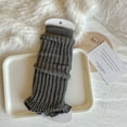 thumbnail image 5 of Cethrio Girls Knee-High Socks, Princesses Stretch Knitted Thermal Winter Socks Dark Gray Size 5-16T, 5 of 6