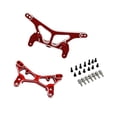 thumbnail image 4 of Kit de mejora para coches RC con torres de amortiguación delanteras y traseras. Accesorios ligeros y resistentes. Plata roja, 4 of 9