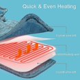 thumbnail image 3 of Electric Heating Pad Shoulder Neck Back Heating Shawl Wrap Pain Relief Heat Therapy Winter Thermal Blanket, 3 of 5