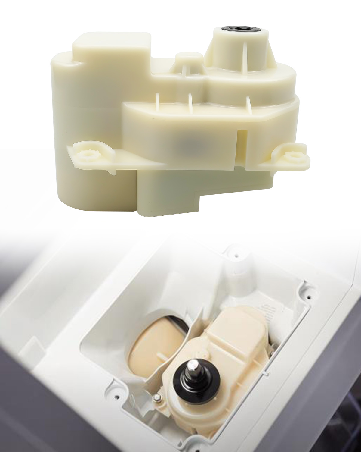 OCHIKI W10822606 Auger Motor Fits for Kenmore Whirlpool 7MF2976 106454 106460 MCD2358 MFT2574 Fridge Ice Crusher Motor Replace W10271506 W10215646