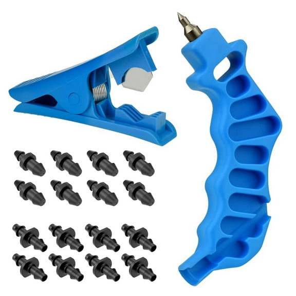 1 set * Drip Irrigation Punch Tool-Blue&Black