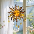 thumbnail image 4 of MMJ Sunflower Acrylic Suncatcher Hanging Pendant for Window Garden Wall Home Decor Gift 5.9x5.9in, 4 of 6