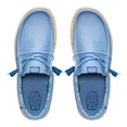 thumbnail image 2 of HEYDUDE Men Wally Stretch Canvas , Faded Denim/Boulder Tan, 8, 2 of 5