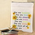 thumbnail image 7 of Sunflower Book Sleeve Inspirational Quote Gifts You Are Beautiful You are Kind Book Cover Friendship Gift for Best Friend, 7 of 7