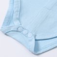 thumbnail image 4 of Kiijoy Newborn Boys Outfits Long Sleeve Shirt Adjustable Suspenders Pants Hat Party Suit, 4 of 8