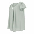 thumbnail image 3 of Blusa George para Mujer, Manga Corta Sage Talla M, 3 of 4