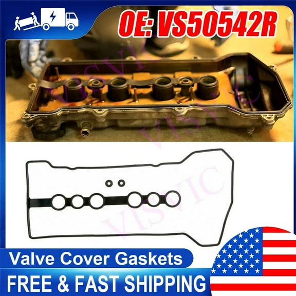 LIFETIME Warranty Valve Cover Gasket Fit 2000 - 2008 Toyota Corolla 1.8L 1ZZFE