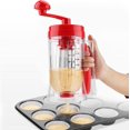 thumbnail image 2 of Batter Mixer Dispenser Blender Cupcake Bakken Tool Handmatige Mixer, Handbediende Pannenkoek Machine, 2 of 5