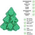 thumbnail image 3 of Molde para hornear de Navidad, moldes de silicona antiadherente para pasteles, perfecto para hacer moldes para hacer dulces de Navidad Fokelyi WMSS-475, 3 of 4