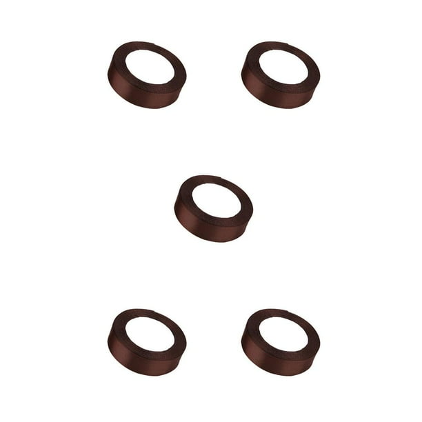 Naiovety Paquete Cinta Hecho a mano Accesorios para manualidades DIY Cintas de poliéster Café 32 Type2 NO2