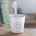 thumbnail image 3 of CNKOO Hook Detachable Small Flower Pot Tin Flower Bucket Mini Balcony Flower Bucket, 3 of 6