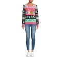 thumbnail image 2 of No Boundaries Junior's Christmas Sweater, 2 of 5