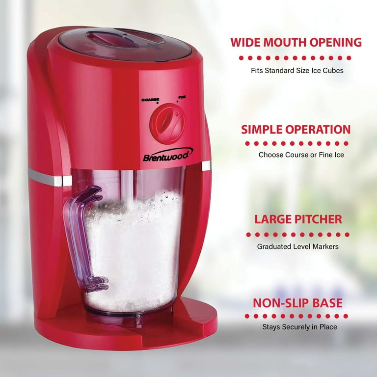Brentwood TS-1425R Margarita and Frozen Drink Machine, Red