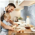thumbnail image 6 of PULLIMORE Kitchen Backsplash Stickers Wallpaper, Kitchen Stickers Self Adhesive Kitchen Aluminum Foil Stickers Waterproof Oil Proof Stove Sticker, 6 of 9