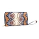 thumbnail image 1 of Cartera Monedero Sintética Tarjetero Azul Serpiente Yayas Yaya's Cartera Serpiente, 1 of 3