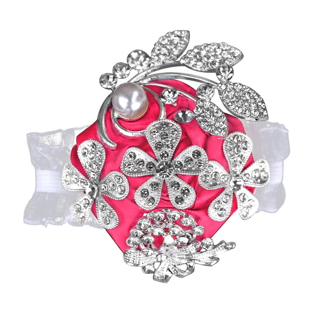 Ruban de Mariée Fleur de Poignet Fleur de Poignet Design Unique