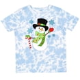 thumbnail image 3 of Inktastic Christmas Snowman in Top Hat with Candy Cane Boys or Girls Toddler T-Shirt, 3 of 5