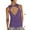 Purple, variant on icyzone Yoga Tops Activewear Workout Clothes Open Back Fitness Racerback Tank Tops for Women