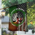 thumbnail image 2 of Irish Celtic Trinity. Irish American Flag THB3697F - House Flag (29.5" x 39.5"), 2 of 7