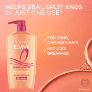 LOreal Paris Elvive Dream Lengths Detangling Conditioner for Long Hair, Squeeze Bottle, 28 fl oz