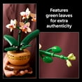 thumbnail image 6 of LEGO Botanicals Mini Orchid Building Set - Artificial, Fake Orchid for Home Decor, Adults Ages 18+ - Indoor Plant Decorations for Table, Desk, Office - Gift for Graduation - 10343, 6 of 8