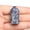 Blue Spot, variant on MATROOY 1PC Natural Hexagonal Crystal Quartz Mini Obelisk Tower Point Wand Healing Stone-1PC ( Random Pick)-White Jade