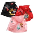 thumbnail image 2 of Chaquetas con capucha de la Patrulla Canina para niñas y niños, abrigos deportivos para primavera y otoño de 1 a 10 años, prendas de vestir exteriores con dibujos animados, ropa informal para niños 20, 2 of 5
