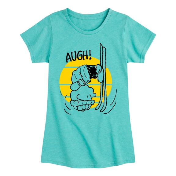 Peanuts - Charlie Brown Flip - Toddler & Youth Girls Short Sleeve Graphic T-Shirt