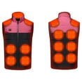 thumbnail image 2 of Tbopshirt Heated Vest,Winter Coats for Women,Outdoor Warm Clothing Heated for Riding Skiing Fishing Charging Via Heated Coat With Pocket, 2 of 4