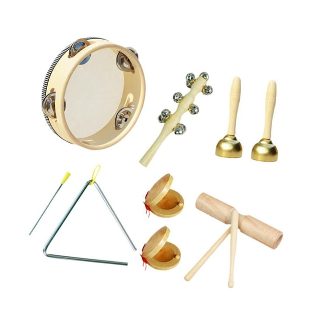 TISHITA Toddlers Musical Instruments Set Early Learning Music Toys for Birthday Gift B