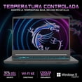 thumbnail image 3 of Laptop Gamer MSI Thin 15 NVIDIA GeForce RTX 4060 AMD Ryzen 5 7535HS 32GB RAM 512GB SSD 15.6" Windows 11 Home Teclado en Ingles + Mouse DXT, 3 of 5