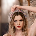 thumbnail image 6 of LOLIPPYY Girls Rhinestone Party Headband Sparkling Multi-Color Design 1 Pack Hair Accessory, 6 of 7