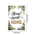 thumbnail image 4 of Amhnf Home Sweet Home Garden Flag With Floral Design For Home Outdoor Garden Yard Decor 12x18 inch, 4 of 5