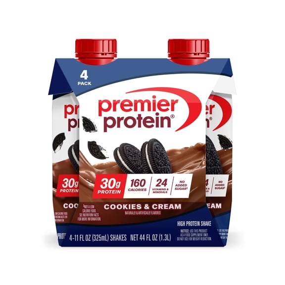 Premier Protein Shake, Cookies & Cream, 30g Protein, 4 Ct