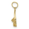 thumbnail image 2 of FB Jewels 14K Yellow Gold Nantucket Basket 2D Pendant, 2 of 4