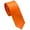 Orange, variant on Men's Ties Solid Color 1.97" Necktie Plain Business Wedding Ties For Men (Orange M)