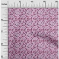 thumbnail image 2 of oneOone Polyester Spandex Pink Fabric Kalamkari Sewing Craft Projects Fabric Prints By Yard 56 Inch Wide, 2 of 5