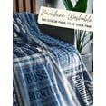 thumbnail image 5 of Boss Gifts from Employees, Bosses Day Gifts for Men, Bed Flannel Plush Throw Blankets (50"x 65") Christmas Office Gift Idea on Boss Day, Birthday, Appreciation, Retirement, Amazing Boss-Blue, 5 of 5