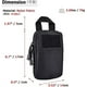 thumbnail image 1 of Bolsa táctica EDC Molle ZHAOCHENG riñonera IFAK soporte para teléfono organizador de dispositivos, 1 of 5