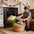 thumbnail image 6 of XGFHYJEH Easter Bunny Stuffed Animals, Stuffed Animals under $5, Stuffed Animals & Plush Toys, Stuffed Animals for Girls Boys, Small Stuffed Animals, Easter Bunny Plush Doll, 6 of 6