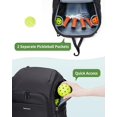 thumbnail image 2 of Mochila impermeable para pickleball Sportsnew con compartimento para zapatos, 2 of 9