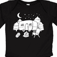 thumbnail image 4 of Inktastic Camper In A Star Filled Night Boys or Girls Long Sleeve Baby Bodysuit, 4 of 5