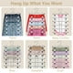 thumbnail image 4 of Perchas, perchas para pantalones, organizador de armario para colgar que ahorra espacio, perchas para faldas de 6 niveles con gancho giratorio de 360°, perchas para ahorrar espacio con clips, organiza, 4 of 5