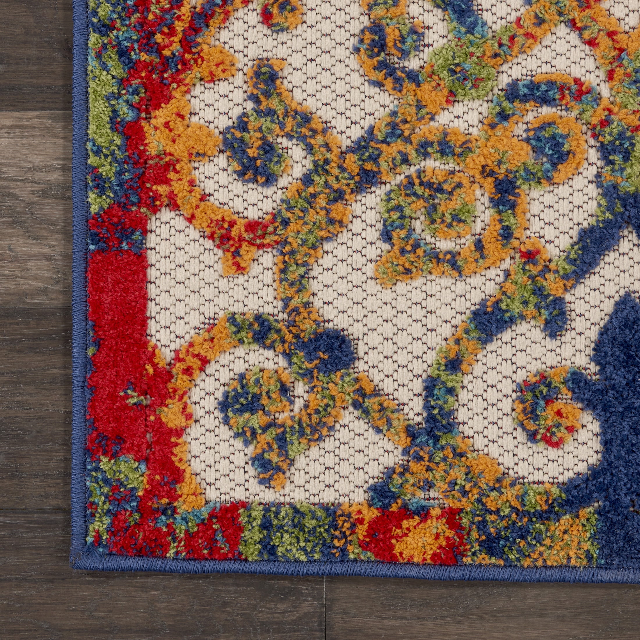 Nourison Aloha 2' x 3' Multicolor Outdoor Rug