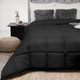 thumbnail image 1 of TESSO HOME Edredón Acolchado Extra Grande Hipoalergénico Relleno Suave de Microfibra Down Alternative Ideal para Todo el Año Uso como Edredón o para Funda Duvet MAT Negro, 1 of 5